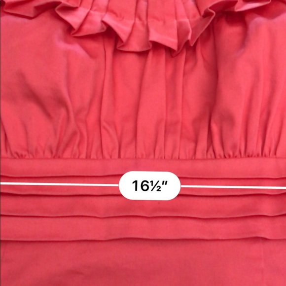 Coral Jessica Howard dress Sz. 12P - Picture 8 of 10